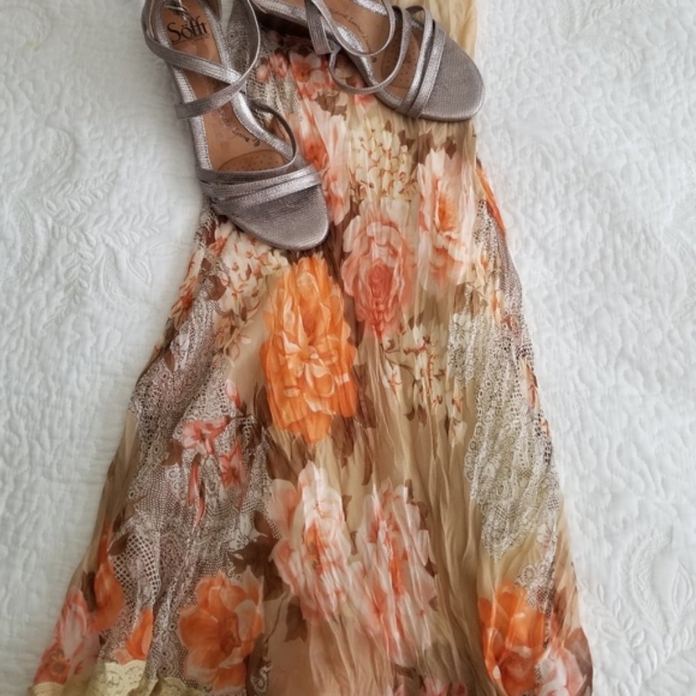 Floral  maxi skirt